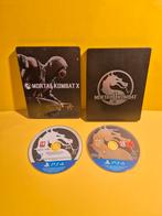 Mortal Kombat X  + 11 Collector's Steelbook, Spelcomputers en Games, Games | Sony PlayStation 4, Vanaf 18 jaar, Vechten, Verzenden