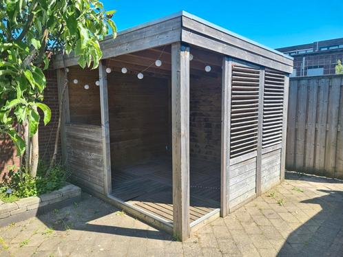 Hillhout Douglas overkapping 3.10 x 3.10 m, Tuin en Terras, Overkappingen, Zo goed als nieuw, Overige typen, Ophalen