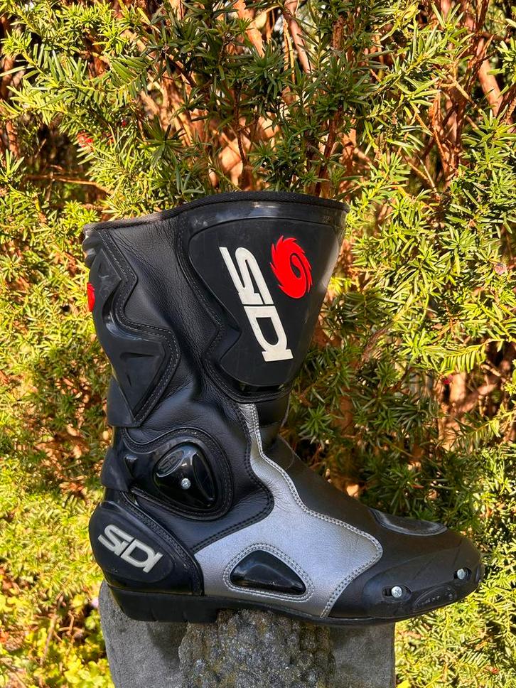 SIDI Motorlaarzen maat 44, Motoren, Kleding | Motorhelmen, Dames, Heren, Overige typen, Overige merken, Tweedehands, Ophalen of Verzenden