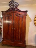 Grote gerestaureerde mahonie kuifkast, Ophalen