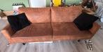 2,5 zits bank type Collin Cognac kleur, Huis en Inrichting, Ophalen, Driepersoons, 75 tot 100 cm, Zo goed als nieuw