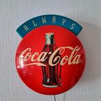 Vintage Coca-Cola 'Always' Reclamebord - verlichting, Verzamelen, Ophalen of Verzenden, Gebruikt, Reclamebord