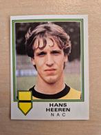 Panini Voetbal 81 Hans Heeren NAC, Ophalen of Verzenden, Zo goed als nieuw, NAC Breda, Poster, Plaatje of Sticker
