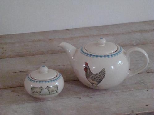 Servies, Jet (by Ter Steege), Schaap - Kip, z.g.a.n., Huis en Inrichting, Keuken | Servies, Zo goed als nieuw, Overige typen, Overige stijlen