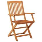 Tuinstoelen 2 stuks acaciahout -nieuw in doos-, ,, Nieuw, Ophalen of Verzenden, ,