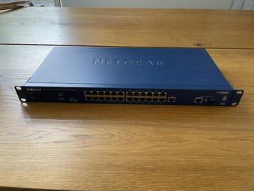 Netgear ProSafe FS726T 24 poorts Smart Switch 2x Gigabit beschikbaar voor biedingen
