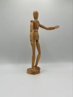 Houten tekenpop 32cm hoog, Hobby en Vrije tijd, Tekenen, Ophalen of Verzenden, Zo goed als nieuw, Overige typen
