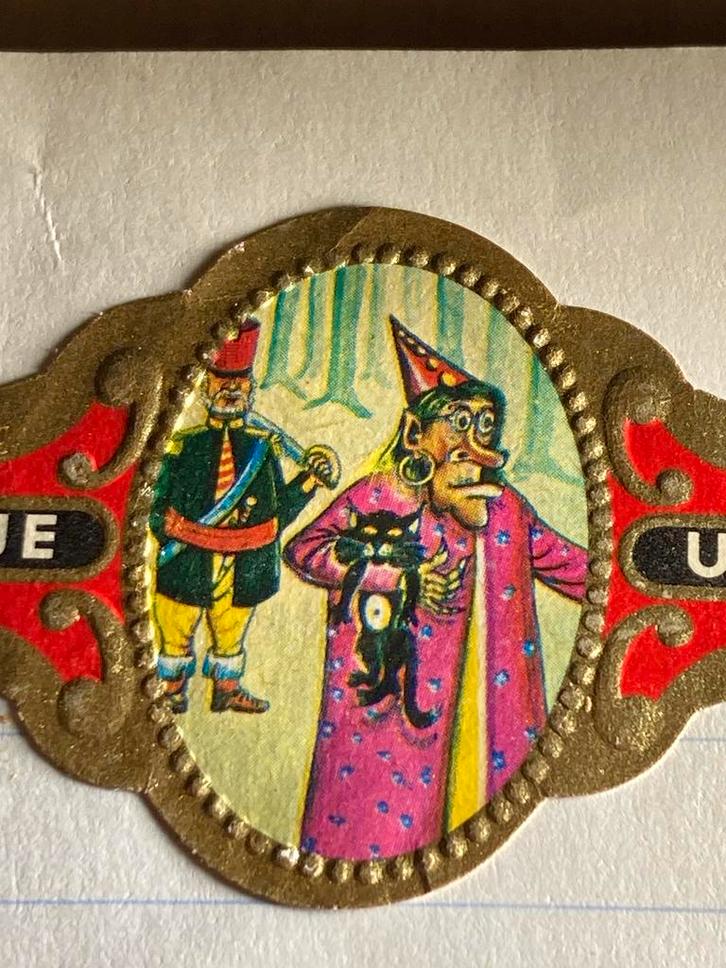 Vintage Sigarenbandjes Album Jaren '50-'60, Verzamelen, Rookartikelen, Aanstekers en Luciferdoosjes, Gebruikt, Sigarenbandjes