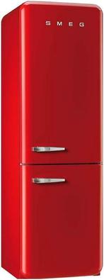 Smeg FAB32RRN1 Koelkast met vriesvak, Witgoed en Apparatuur, Koelkasten en IJskasten, Ophalen, Gebruikt, 200 liter of meer, 60 cm of meer