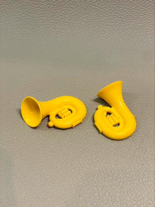 Lego Fabuland | Set van 2 x Tuba / Trompet, Kinderen en Baby's, Speelgoed | Duplo en Lego, Zo goed als nieuw, Lego, Losse stenen