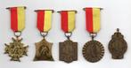 5 Medailles van de A.W.F. Watervaltocht te Loenen, Ophalen of Verzenden, Overige materialen, Nederland