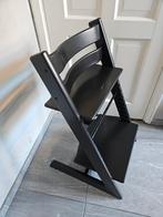 Zwarte Stokke tripp trapp, nieuw model, brandschoon!, Kinderen en Baby's, Kinderstoelen, Ophalen, Zo goed als nieuw, Meegroeistoel