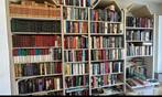 Lundia ( boeken) kasten wand ZIE FOTOS, Ophalen, 200 cm of meer, Zo goed als nieuw, Grenenhout