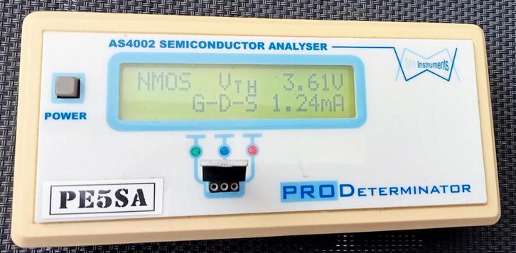PRO Determinator AS4002 Semiconductor Analyser, Hobby en Vrije tijd, Elektronica-componenten, Ophalen of Verzenden