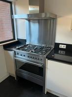 Gasfornuis SMEG met Afzuigkap Siemens, Ophalen, Gebruikt, Grill, Gas