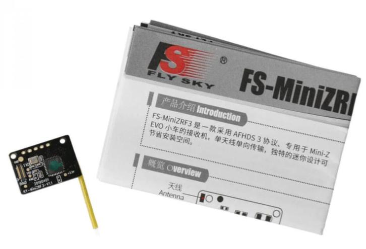 Flysky Mini-Z EVO Ontvanger AFHDS3 - FS061, Hobby en Vrije tijd, Modelbouw | Radiografisch | Auto's, Nieuw, Onderdeel, Elektro