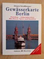 GEWASSERKARTE BERLIN door Jurgen StraBburger Potsdam, Boeken, Hobby en Vrije tijd, Ophalen of Verzenden, Zo goed als nieuw, Overige onderwerpen