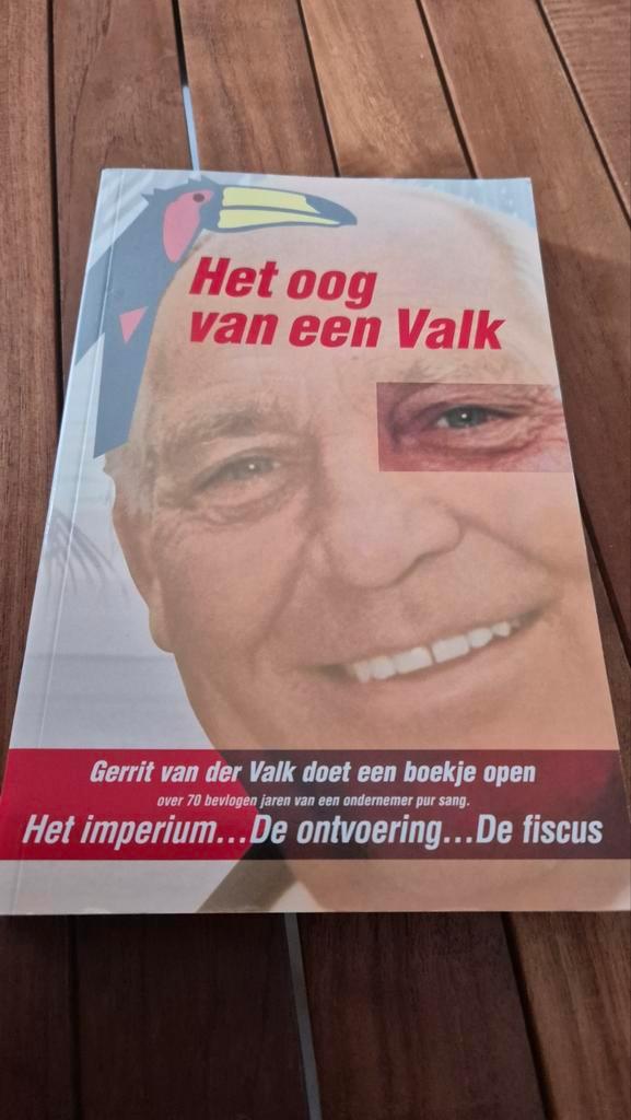 Het Oog van een Valk - Gerrit van der Valk, Boeken, Biografieën, Gelezen, Overige, Ophalen of Verzenden