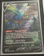 Zacian v TG21, Ophalen of Verzenden, Zo goed als nieuw, Losse kaart, Foil