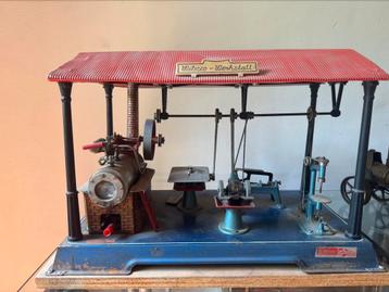 Wilesco stoommachine D45+D141 beschikbaar voor biedingen