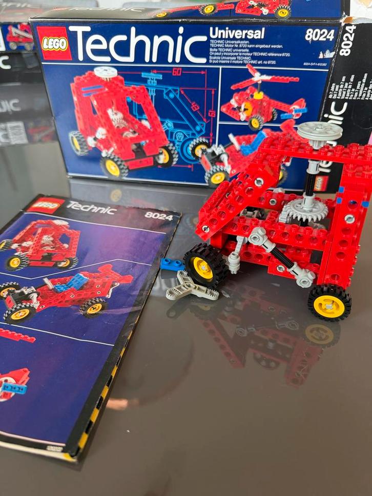 LEGO Technic 8024 Universal Set - Vintage! Met doos, Kinderen en Baby's, Speelgoed | Duplo en Lego, Gebruikt, Lego, Complete set