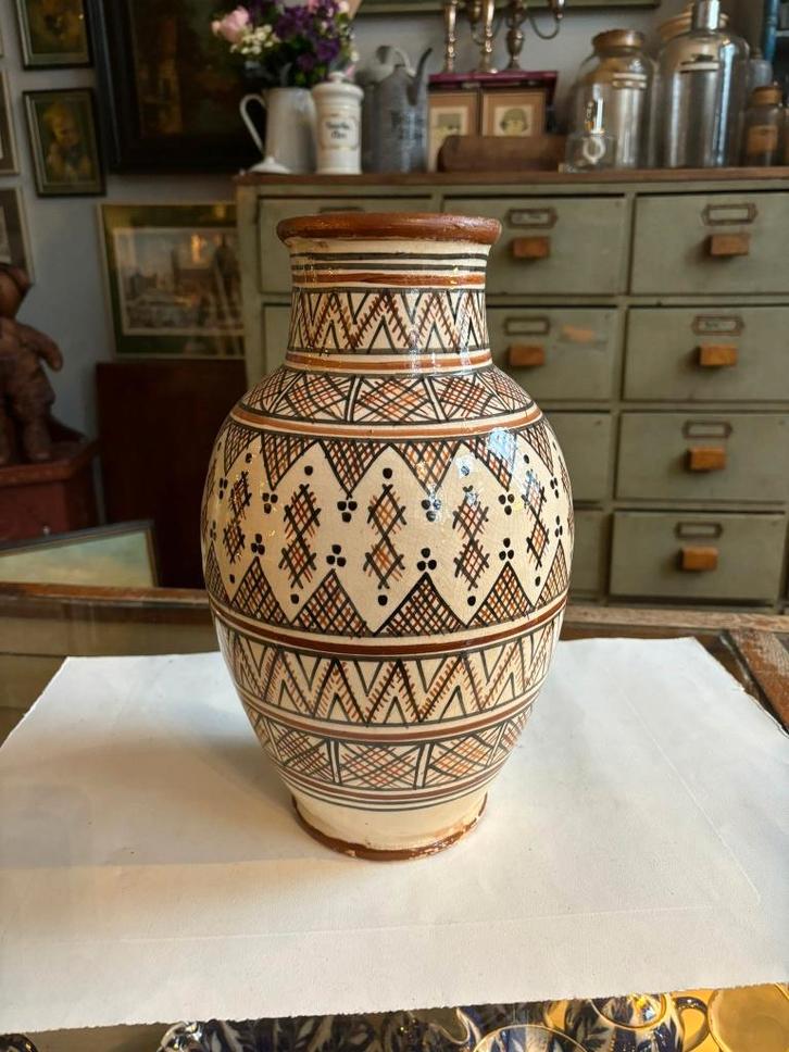 Authentieke Marokkaanse Safi-Vaas., Antiek en Kunst, Antiek | Vazen, Ophalen of Verzenden