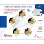 5x 2 euro Duitsland 2016 - Dresdner Zwinger - Blister BU, Postzegels en Munten, Munten | Europa | Euromunten, 2 euro, Setje, Duitsland