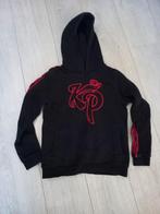 Knolpower Hoodie - Maat 146-152 - Zwart met Rode Strepen, Verzenden, Zo goed als nieuw, Knolpower, Jongen