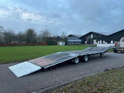 VELDHUIZEN Be oplegger knik vloer 8 TON (bj 2012), Auto's, Vrachtwagens, Bedrijf, Te koop, ABS, Aanhangers en Opleggers, Overige brandstoffen