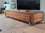 Bert Plantagie massieve noten olie tv-kast, Ophalen, Gebruikt, 200 cm of meer, Minder dan 100 cm