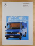 Mercedes 508 609 709 711 811 814 D Brochure 1989, Ophalen, Mercedes, Zo goed als nieuw, Mercedes-Benz