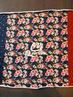 French Terry Stenzo paneel en reststuk (60a), Gebruikt, Blauw, Ophalen of Verzenden, 30 tot 120 cm