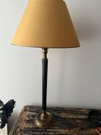 Prachtige Catshuys Rotterdam Lampenvoet Koper + Kap Set, Huis en Inrichting, Lampen | Tafellampen, Ophalen of Verzenden, Gebruikt