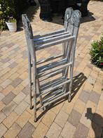 Vouwladder inklap trap ladder 4 meter, Ophalen, Gebruikt, Ladder, Opvouwbaar of Inschuifbaar