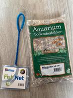 Aquarium grind + netje, Dieren en Toebehoren, Vissen | Aquaria en Toebehoren, Ophalen, Nieuw, Grind, Zand of Voedingsbodem