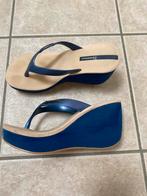Ipanema sleehak slippers. In NIEUWstaat mt 38, Slippers, Blauw, Nieuw, Ophalen of Verzenden