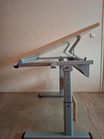 Verstelbaar bureau 70x120cm, Ophalen of Verzenden, Gebruikt