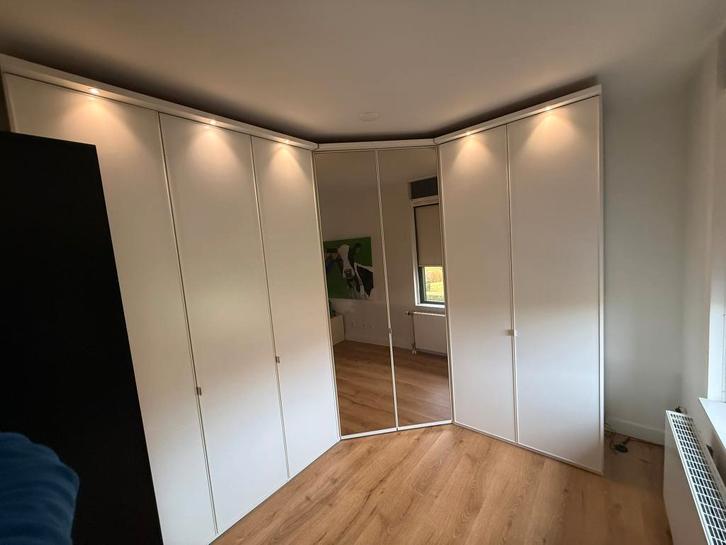 Kledingkast hoekmodel, Huis en Inrichting, Kasten | Kledingkasten, Zo goed als nieuw, 150 tot 200 cm, 100 tot 150 cm, 50 tot 75 cm