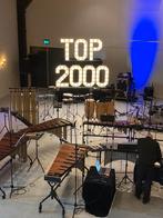 Top 2000 letters / letter lichtbak / Marquee, Ophalen, Zo goed als nieuw, 75 cm of meer, Modern