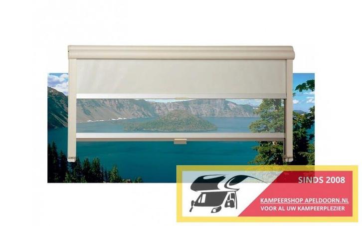 Te koop caravan remis combi hor/gordijn grijs nr1248 180x80c, Caravans en Kamperen, Caravan accessoires, Nieuw, Ophalen