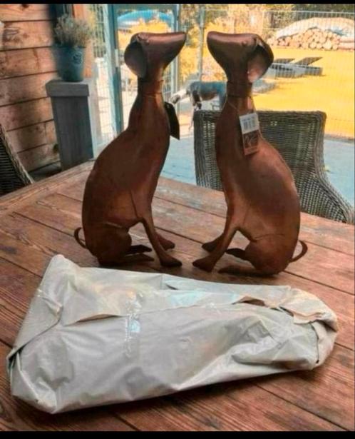 Windhond beeld honden greyhound hazewind whippet galgo 50 cm, Verzamelen, Beelden en Beeldjes, Nieuw, Dier, Ophalen