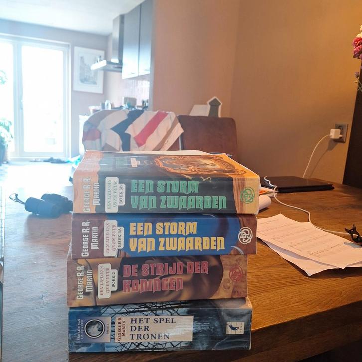 George R.R. Martin - Game of Thrones Boeken (Nederlands), Boeken, Fantasy, Gelezen, Ophalen of Verzenden