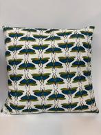 Luxe woonkussen van Iris Apfel. Blauw. Nieuw!, Ophalen of Verzenden, Zo goed als nieuw, Blauw, Vierkant