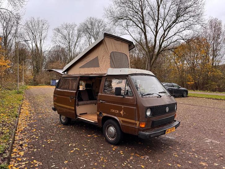 VW T3 camper 1982 westfalia Joker (oldtimer) diesel, Caravans en Kamperen, Campers, Particulier, tot en met 5, Buscamper of Camperbus