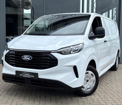 Ford TRANSIT CUSTOM 300 2.0 TDCI 136PK L2H1 AIRCO LEER PDC-C, Auto's, Bestelauto's, ABS, Airbags, Android Auto, Apple Carplay
