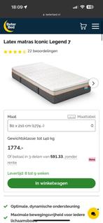 2 x Iconic Legend 7 mattresses, Huis en Inrichting, Slaapkamer | Matrassen en Bedbodems, Eenpersoons, Zo goed als nieuw, Ophalen
