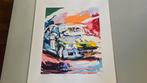 Vintage Renault Sport automobilia verzameling Frank Gude F1, Antiek en Kunst, Kunst | Litho's en Zeefdrukken, Ophalen
