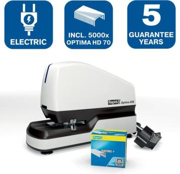 Nietmachine electrisch Rapid Optima 60E niet tot 60 vellen beschikbaar voor biedingen