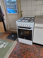 Gasfornuis met elektrische oven, Witgoed en Apparatuur, Ophalen, 4 kookzones, Zo goed als nieuw, Gas