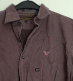 PALL MALL PME jeans bruin paars OVerhemd Blouse XL, Kleding | Heren, Overhemden, Bruin, Pall Mall PME Legend, Ophalen of Verzenden